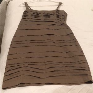 Dress pleaded fitted